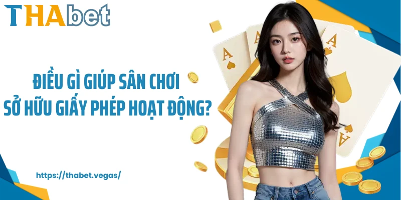 Điều gì giúp sân chơi sở hữu giấy phép hoạt động?