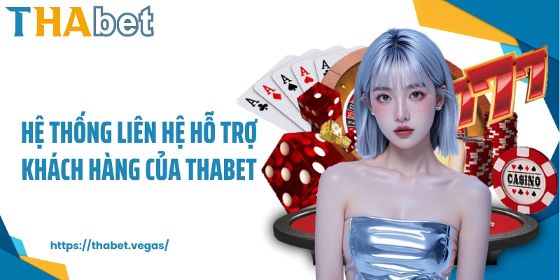 Hệ thống liên hệ hỗ trợ khách hàng của THABET