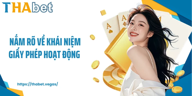 Nắm rõ về khái niệm giấy phép hoạt động